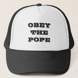 GORRA DE CAMIONERO OBEDEZCA AL PAPA