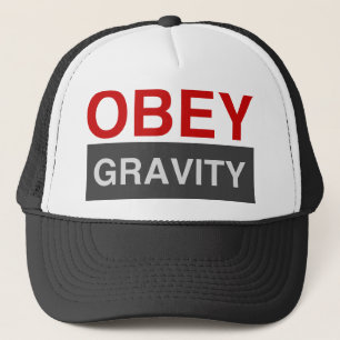 Gorra De Camionero Obedezca la gravedad