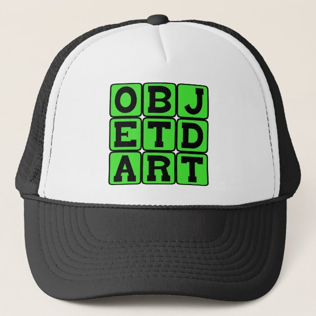 Gorra De Camionero Objeto de Arte, Objeto de Arte (Anverso)