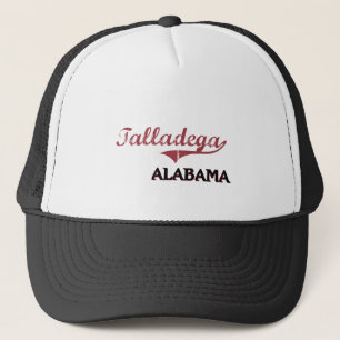 Gorra De Camionero Obra clásica de la ciudad de Talladega Alabama