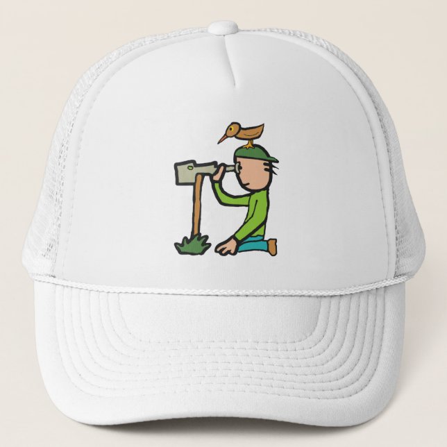 Gorra De Camionero Observación de aves (Anverso)