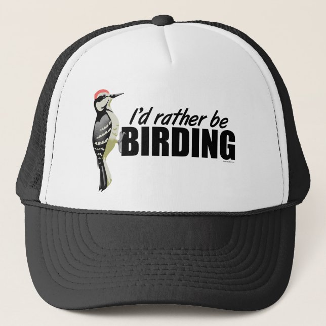 Gorra De Camionero Observador de aves (Anverso)
