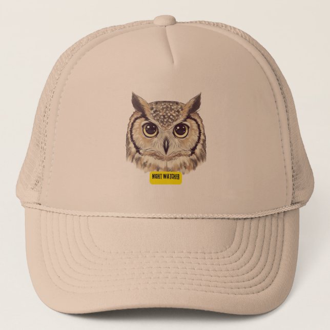 Gorra De Camionero Observador nocturno (Anverso)