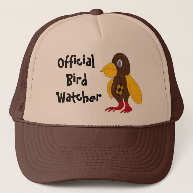 Gorra De Camionero Observador oficial de aves (Anverso)