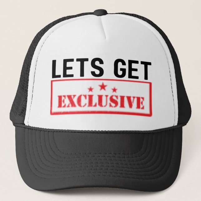 Gorra De Camionero Obtengamos exclusividad (Anverso)