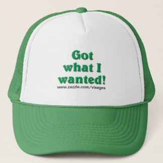 Gorra De Camionero Obtuve lo que quería