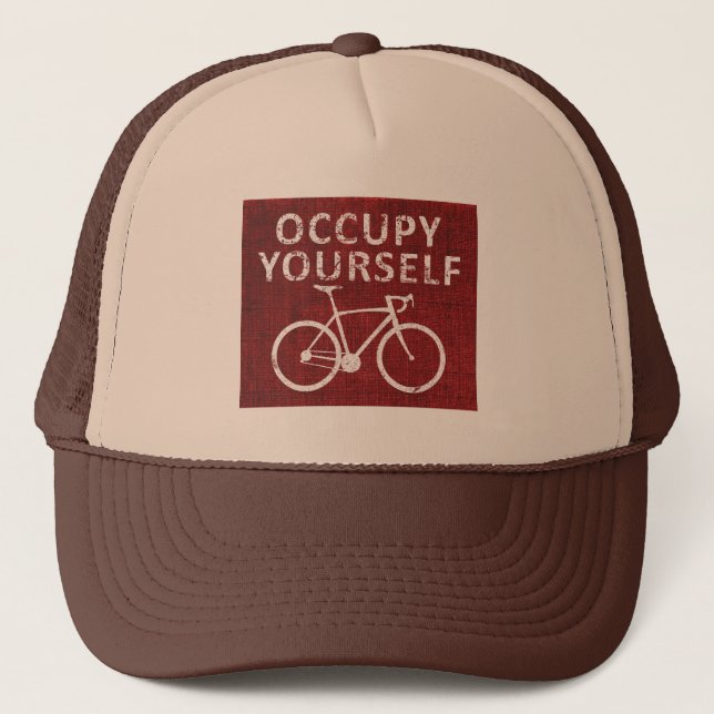 Gorra De Camionero Occupate (Anverso)
