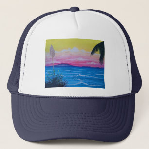 Gorra De Camionero Océano atardecer