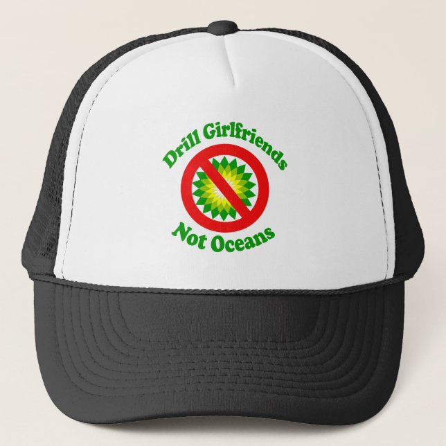 Gorra De Camionero Océanos de las novias del taladro NO (Anverso)