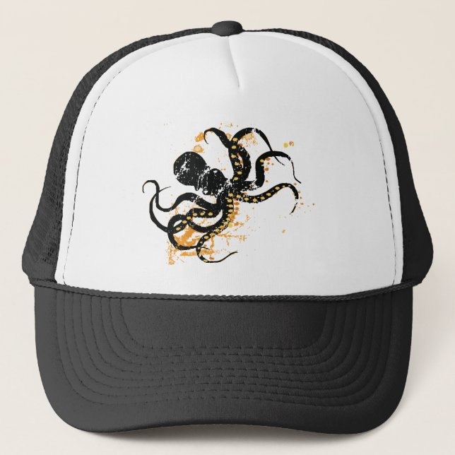 Gorra De Camionero Octopus (Anverso)