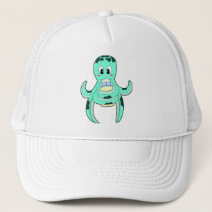 Gorra De Camionero Octopus con botella de leche