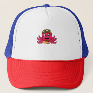 Gorra De Camionero Octopus con pastel