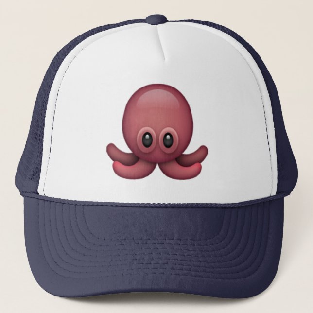 Gorra De Camionero Octopus - Emoji (Anverso)