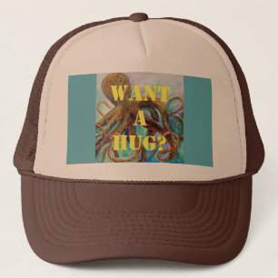 Gorra De Camionero Octopus Hug Trucker Hat