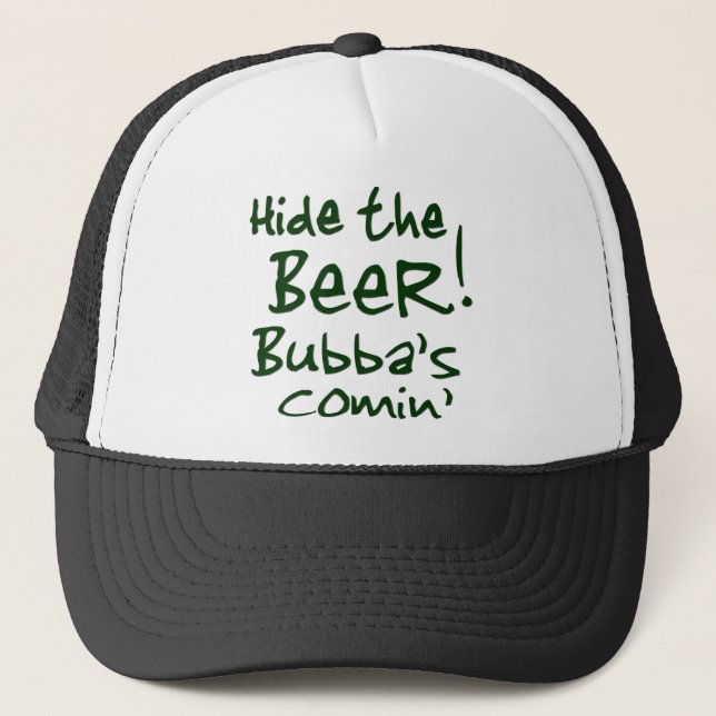 Gorra De Camionero Oculte los casquillos de Comin del Bubba de la (Anverso)