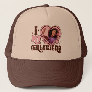 Gorra De Camionero OCULTO a mi novia Personalizado Foto Amor