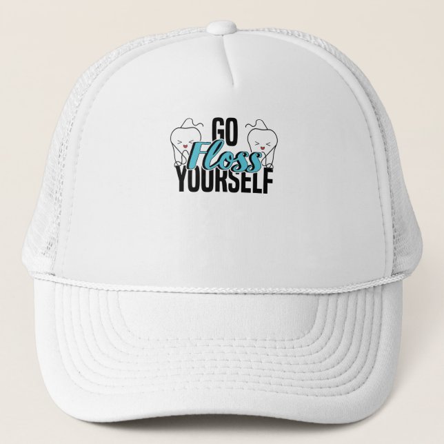 Gorra De Camionero Ocupación Dental Dentista Ocupación Dental Dental  (Anverso)