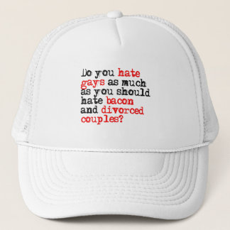 Gorra De Camionero Odias a los gays