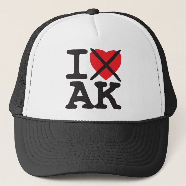 Gorra De Camionero Odio AK - Alaska (Anverso)