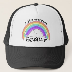 Gorra De Camionero Odio cada uno igualmente