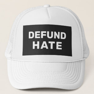 Gorra De Camionero "Odio difuso" amarillo negro