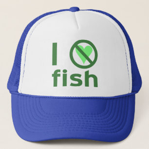 Gorra De Camionero Odio el pescado