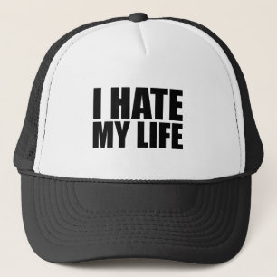 Gorra De Camionero Odio mi vida