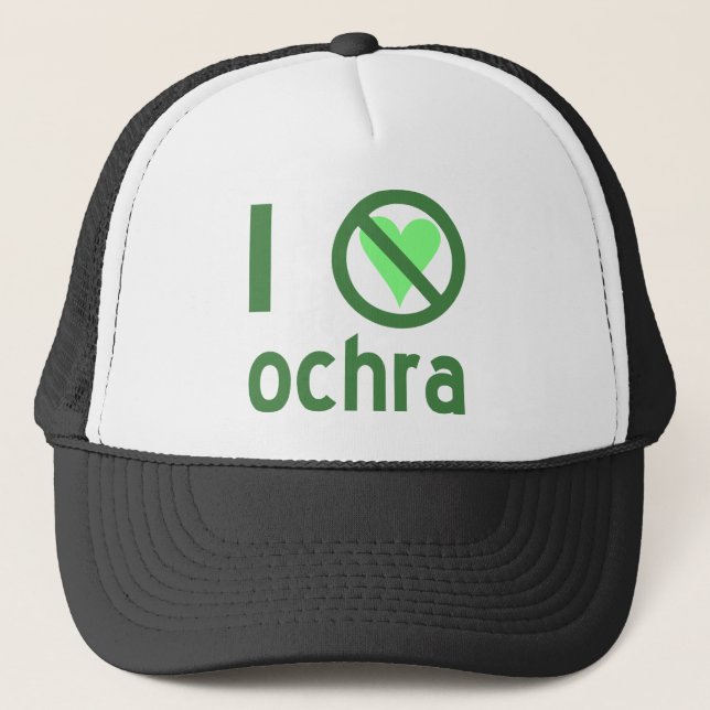 Gorra De Camionero Odio Ochra (Anverso)