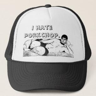 Gorra De Camionero Odio Porkchop.