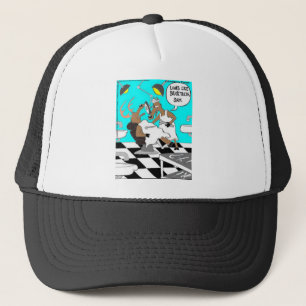 Gorra De Camionero Odontología de Ciervo Dientes de Cangrejo Tarjetas