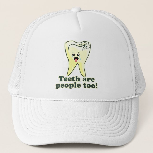 Gorra De Camionero Odontología divertida (Anverso)