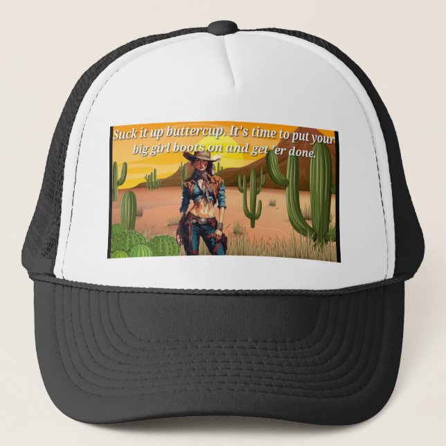 Gorra De Camionero Oeste (Anverso)