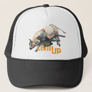 Gorra De Camionero Oeste de Cowboy Rodeo Bull