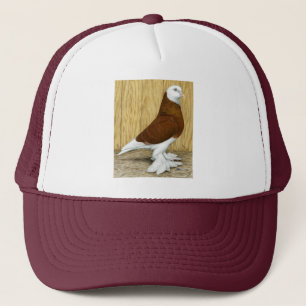 Gorra De Camionero Oeste de Inglaterra Tumbler Red Baldhead