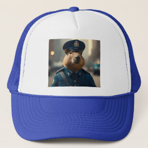 Gorra De Camionero Oficial Capybara: Manteniendo la Paz,