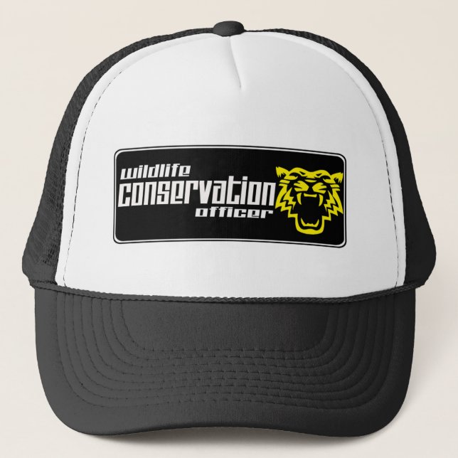 Gorra De Camionero Oficial de Conservación de la Vida Silvestre (Anverso)