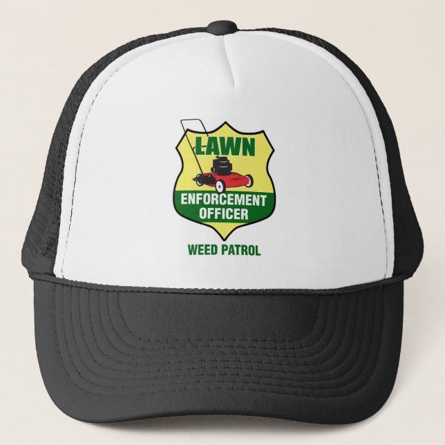 Gorra De Camionero Oficial de la aplicación del césped (Anverso)