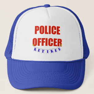 GORRA DE CAMIONERO OFICIAL DE POLICÍA JUBILADO