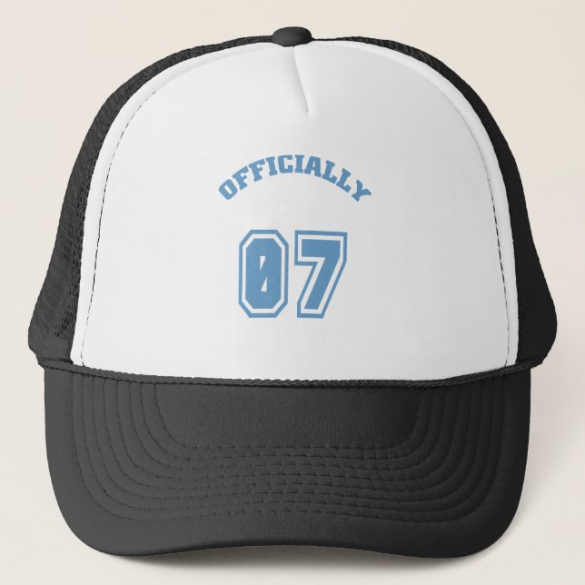 Gorra De Camionero Oficialmente (Anverso)