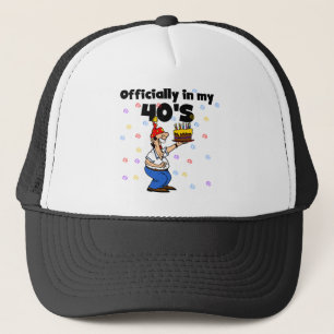 Gorra De Camionero Oficialmente en mi 40s