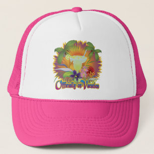 Gorra De Camionero Oficialmente en vacaciones