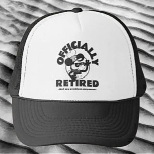 Gorra De Camionero Oficialmente Retirado