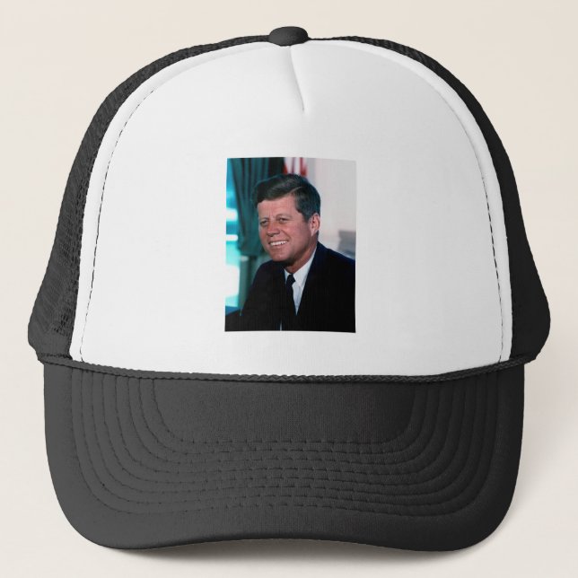 Gorra De Camionero Oficina Oval del Presidente John F. Kennedy (Anverso)