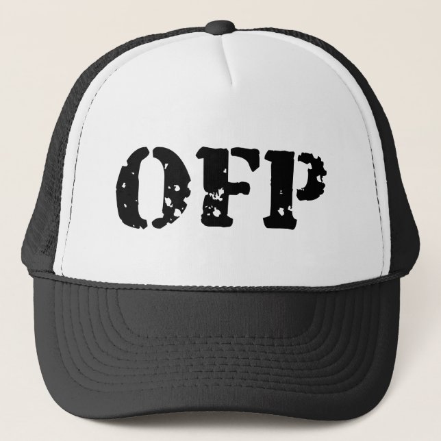 GORRA DE CAMIONERO OFP (Anverso)