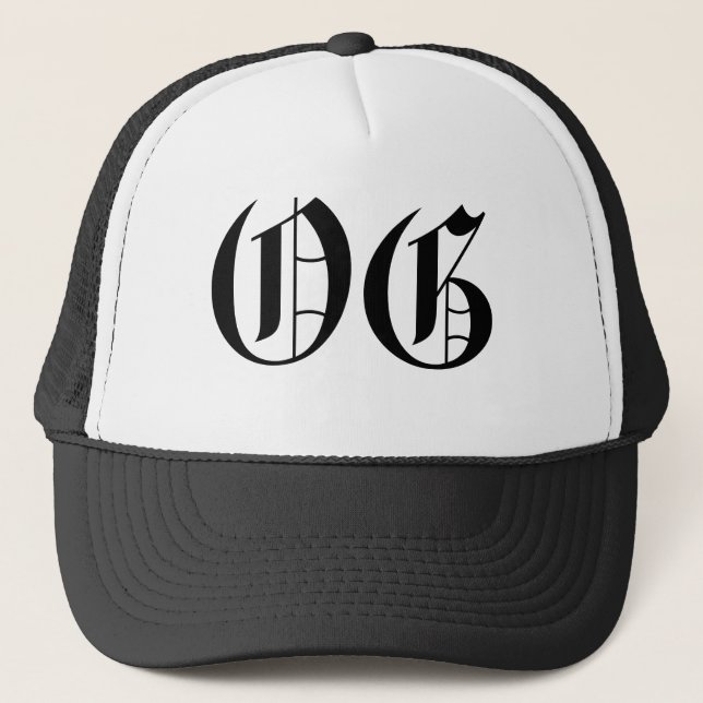 Gorra De Camionero OG - Gángster original (Anverso)