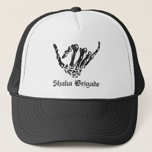Gorra De Camionero OG Shaka esquelético - gorra del camionero (Anverso)