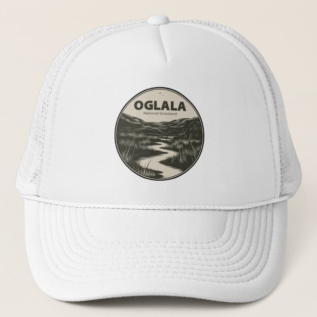 Gorra De Camionero Oglala Nebraska Stream (Anverso)