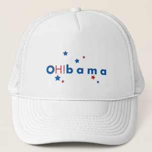 Gorra De Camionero ¡OH! bama - estrellas del azul y del rojo
