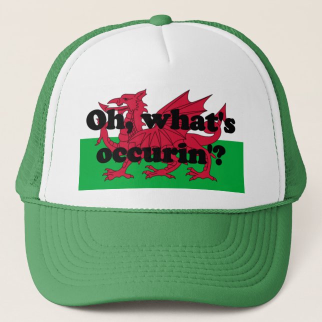 Gorra De Camionero ¿"Oh, cuál es occurin"? ' (Anverso)