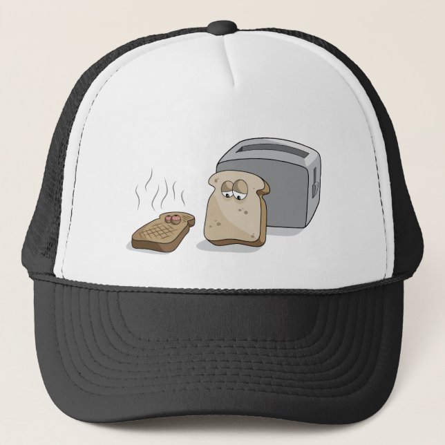 Gorra De Camionero ¡Oh no! TOSTADO (Anverso)